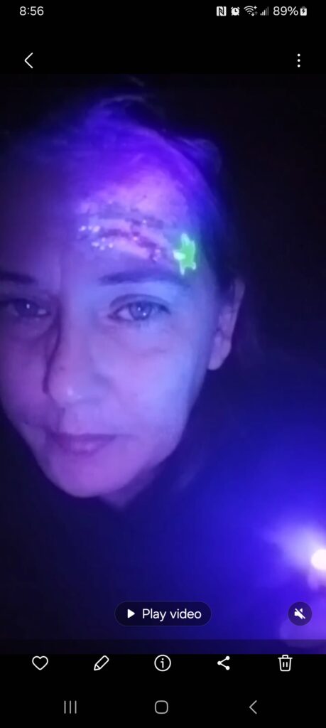 Star Blacklight Reflective Facepaint